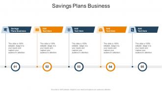 Savings Plans Business In Powerpoint And Google Slides Cpb