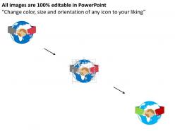 Sb global business deal and partnership diagram flat powerpoint design