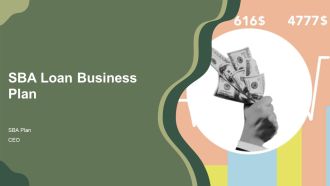 SBA Loan Business Plan PPT Template ACP