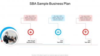 SBA Sample Business Plan In Powerpoint And Google Slides Cpb