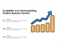 Scalability Icon Balancer Business Database Manufacturing Capability Arrows Growth Production