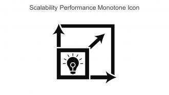 Scalability Performance Monotone Icon In Powerpoint Pptx Png And Editable Eps Format