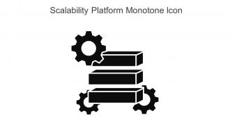 Scalability Platform Monotone Icon In Powerpoint Pptx Png And Editable Eps Format