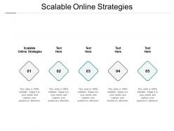 Scalable online strategies ppt powerpoint presentation summary microsoft cpb