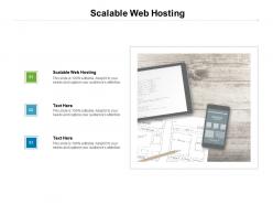 Scalable web hosting ppt powerpoint presentation outline file formats cpb