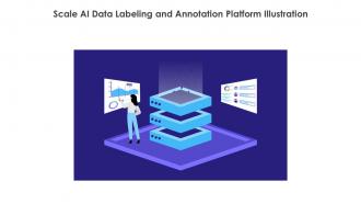Scale AI Data Labeling And Annotation Platform Illustration
