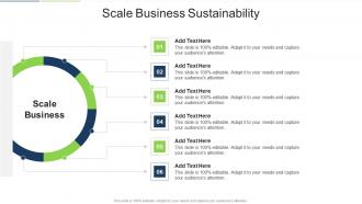Scale Business Sustainability In Powerpoint And Google Slides Cpb