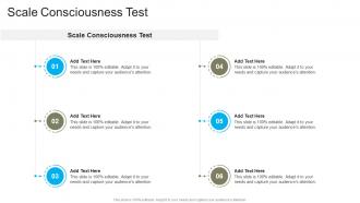 Scale Consciousness Test In Powerpoint And Google Slides Cpb