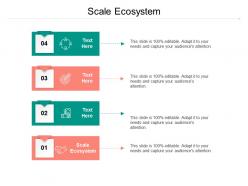 Scale ecosystem ppt powerpoint presentation slides influencers cpb