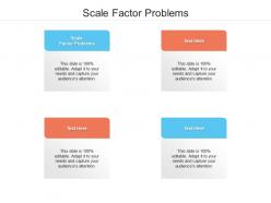 Scale factor problems ppt powerpoint presentation file templates cpb