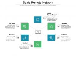 Scale remote network ppt powerpoint presentation summary portfolio cpb