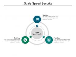 Scale speed security ppt powerpoint presentation outline structure cpb