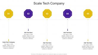 Scale Tech Company In Powerpoint And Google Slides Cpb