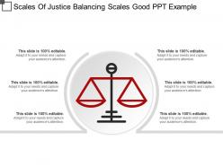 Scales of justice balancing scales good ppt example