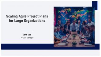 Scaling Agile Project Plans For Large Organizations PPT Information AT