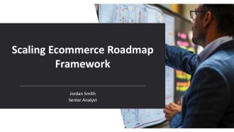 Scaling Ecommerce Roadmap Framework PPT Designs AT