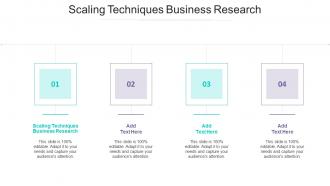 Scaling Techniques Business Research Ppt PowerPoint Presentation Gallery Graphics Cpb