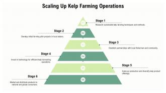 Scaling Up Kelp Farming Operations Farming Practices PPT Template ST AI SS