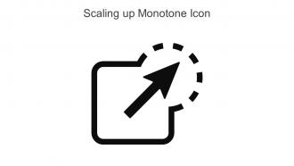 Scaling Up Monotone Icon In Powerpoint Pptx Png And Editable Eps Format