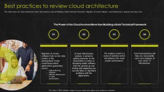 Scaling Well Architected Reviews Best Practices To Review Cloud Architecture