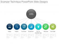 85501084 style linear 1-many 7 piece powerpoint presentation diagram infographic slide