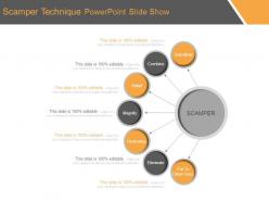 55224377 style linear 1-many 7 piece powerpoint presentation diagram infographic slide