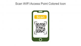 Scan WIFI Access Point Colored Icon In Powerpoint Pptx Png And Editable Eps Format