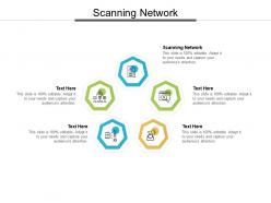 Scanning network ppt powerpoint presentation outline smartart cpb