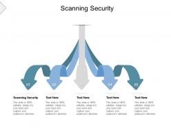 Scanning security ppt powerpoint presentation infographics model cpb