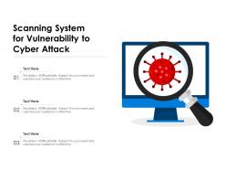 Scanning System For Vulnerability To Cyber Attack