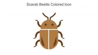 Scarab Beetle Colored Icon In Powerpoint Pptx Png And Editable Eps Format