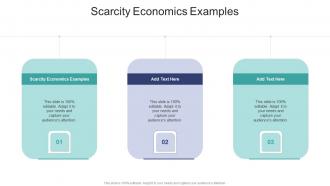 Scarcity Economics Examples In Powerpoint And Google Slides Cpb
