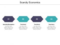 Scarcity economics ppt powerpoint presentation model example introduction cpb