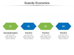 Scarcity economics ppt powerpoint presentation model tips cpb