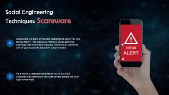Scareware As A Social Engineering Technique Training Ppt