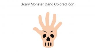 Scary Monster Dand Colored Icon In Powerpoint Pptx Png And Editable Eps Format