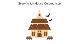 Scary Witch House Colored Icon In Powerpoint Pptx Png And Editable Eps Format