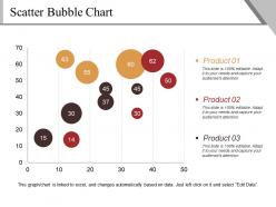 Scatter bubble chart presentation background images