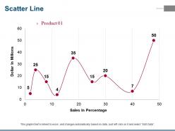 Scatter line powerpoint slide ideas
