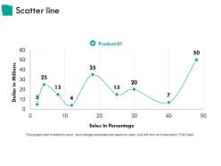 Scatter line powerpoint slide introduction