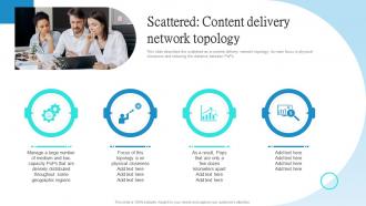 Scattered Content Delivery Network Topology Ppt Powerpoint Presentation Files