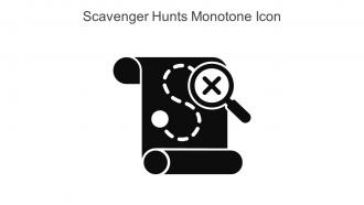 Scavenger Hunts Monotone Icon In Powerpoint Pptx Png And Editable Eps Format