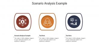 Scenario analysis example ppt powerpoint presentation professional outline cpb