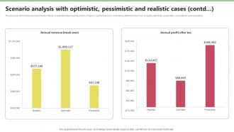 Scenario Analysis With Optimistic Pessimistic Nekter Juice And Shakes Bar Business Plan Sample BP SS Professionally Ideas