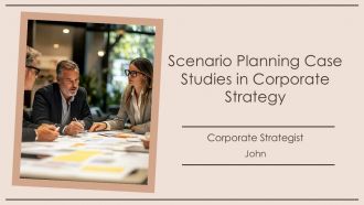 Scenario Planning Case Studies In Corporate Strategy PPT Example AT