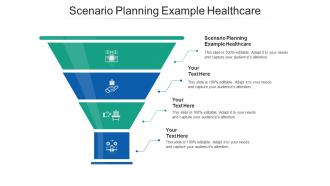 Scenario planning example healthcare ppt powerpoint presentation slides infographic cpb