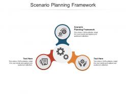 Scenario planning framework ppt powerpoint presentation styles portfolio cpb