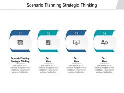 Scenario planning strategic thinking ppt powerpoint presentation layouts design inspiration cpb