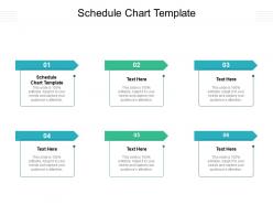 Schedule chart template ppt powerpoint presentation inspiration outline cpb