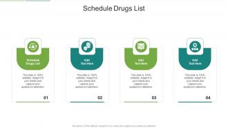 Schedule Drugs List In Powerpoint And Google Slides Cpb